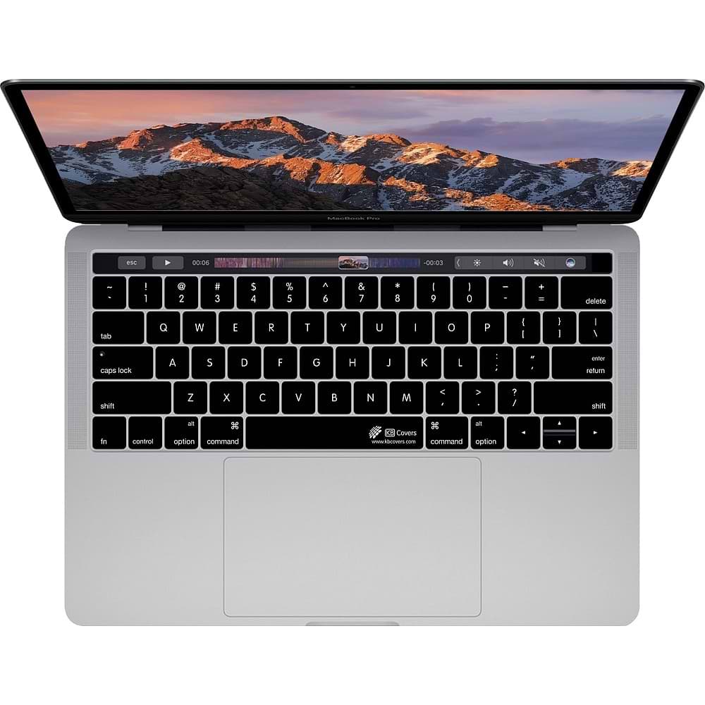 KB Covers For MacBook Pro TB And MacBook Air (2018+) Clear (13-15)