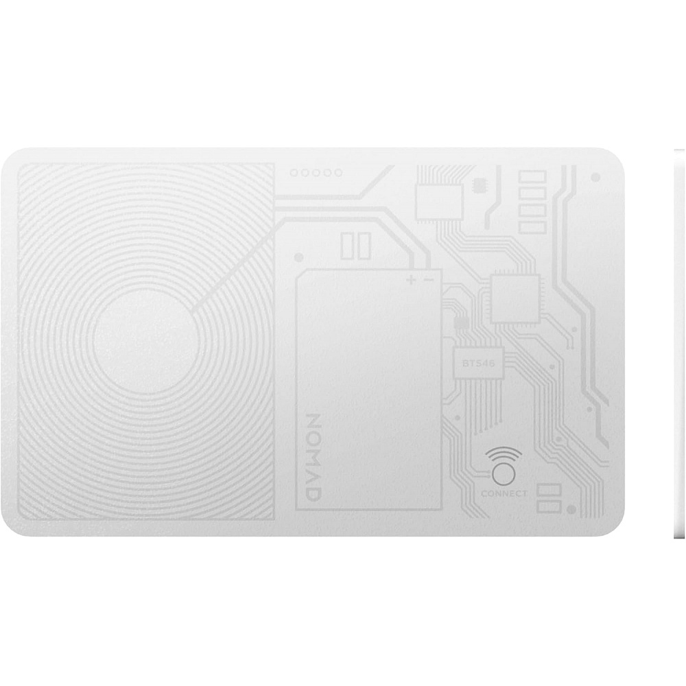 NOMAD - Tracking Card / White
