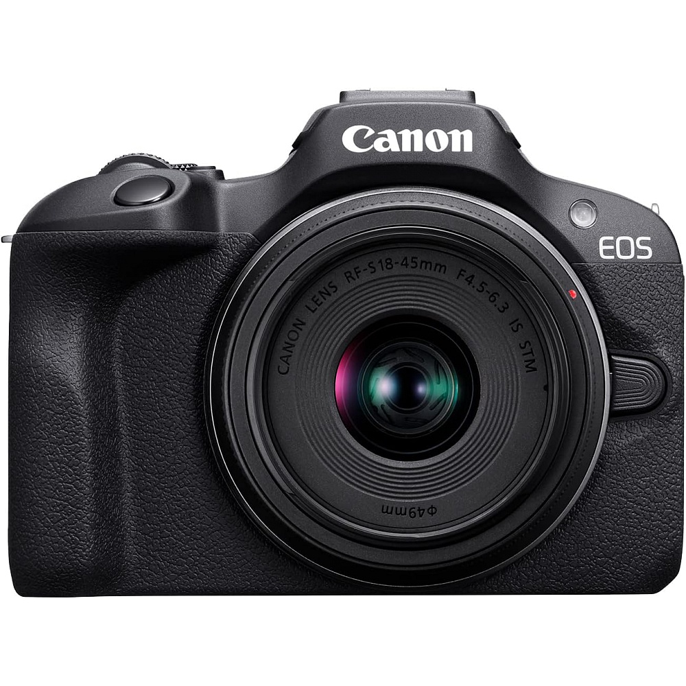 Canon - R100 Camera with 18-48mm Lens / Black