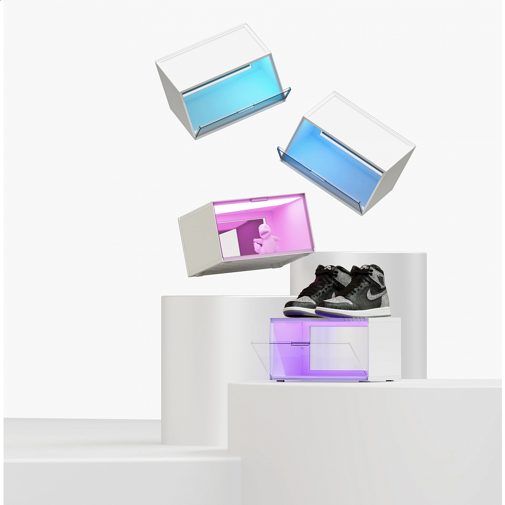 Nanoleaf EXPO Smart LED Display Case / White