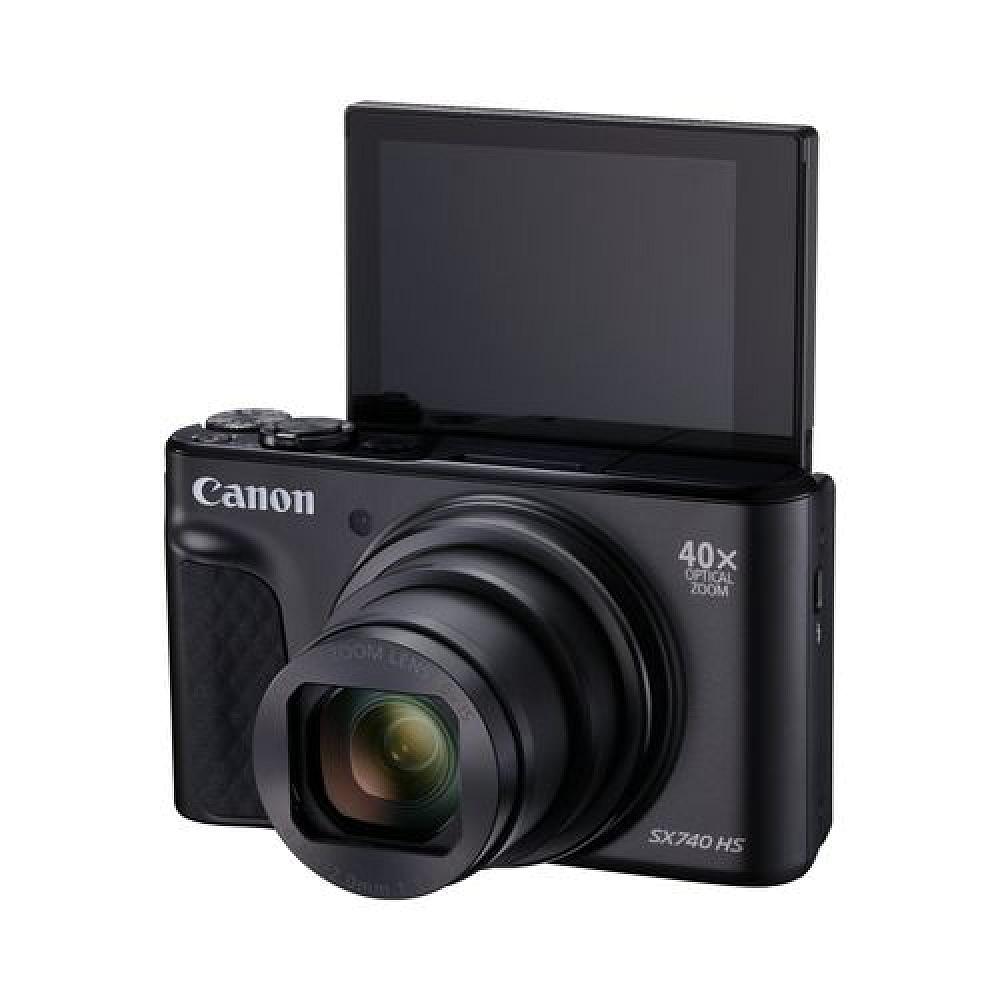 Canon - Powershot SX740 HS with Travel Kit / Black 