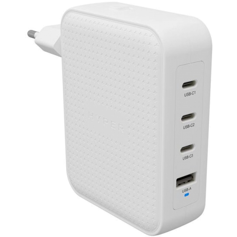 HYPER - 145W Power Adapter with USB-C / White