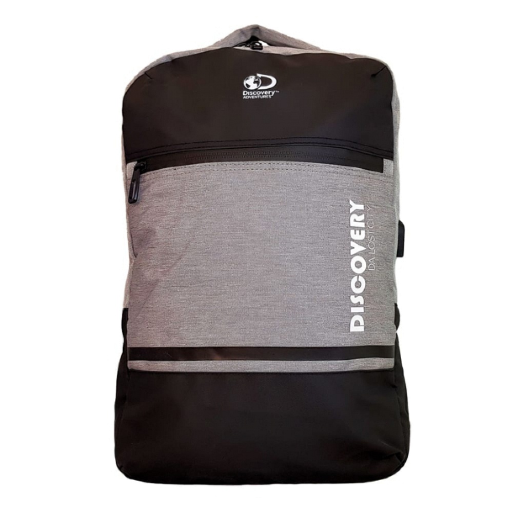 Discovery - Fancy Backpack for MacBook 14 / Black/Gray