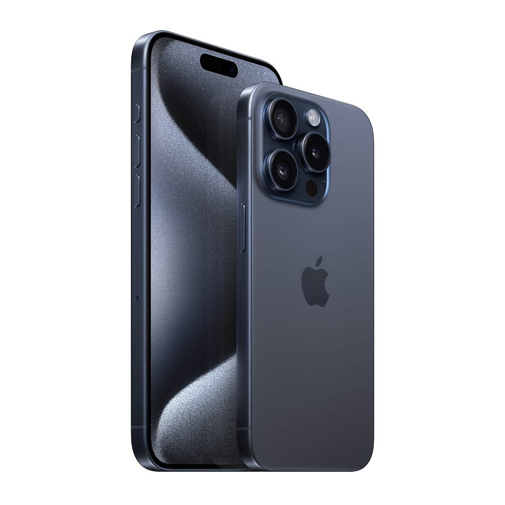 Apple - iPhone 15 Pro 128GB / Blue Titanium
