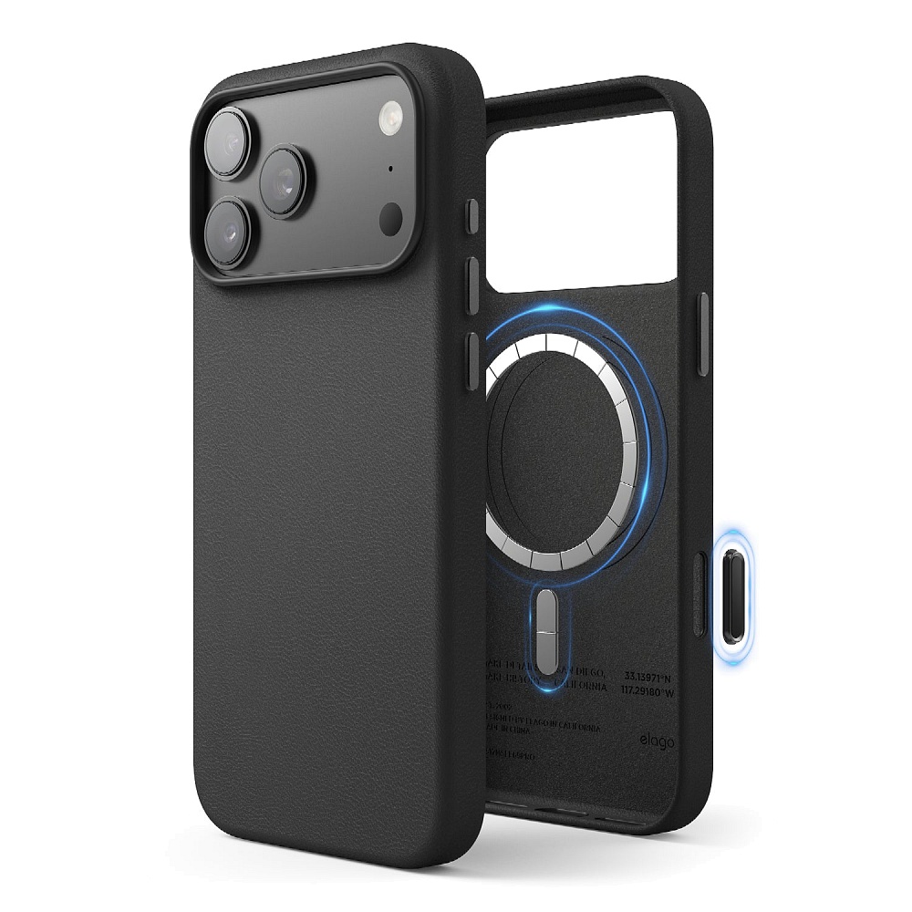 elago - Leahter Case with MagSafe and Camera Control for iPhone 17 Pro Max