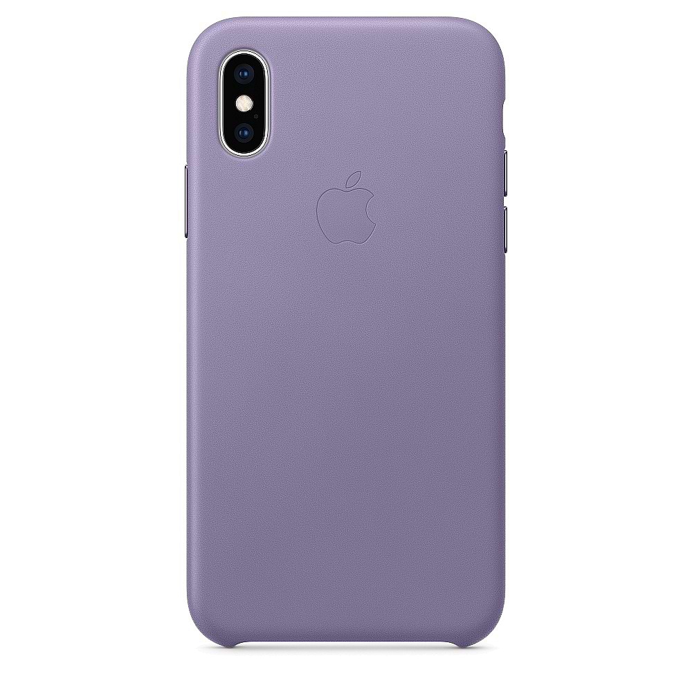 Apple iPhone XS Max Leather Case lilac