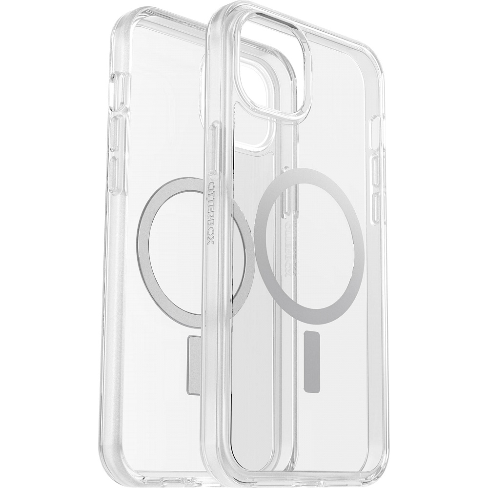 OtterBox Symmetry MagSafe Case for iPhone 15 Plus clear