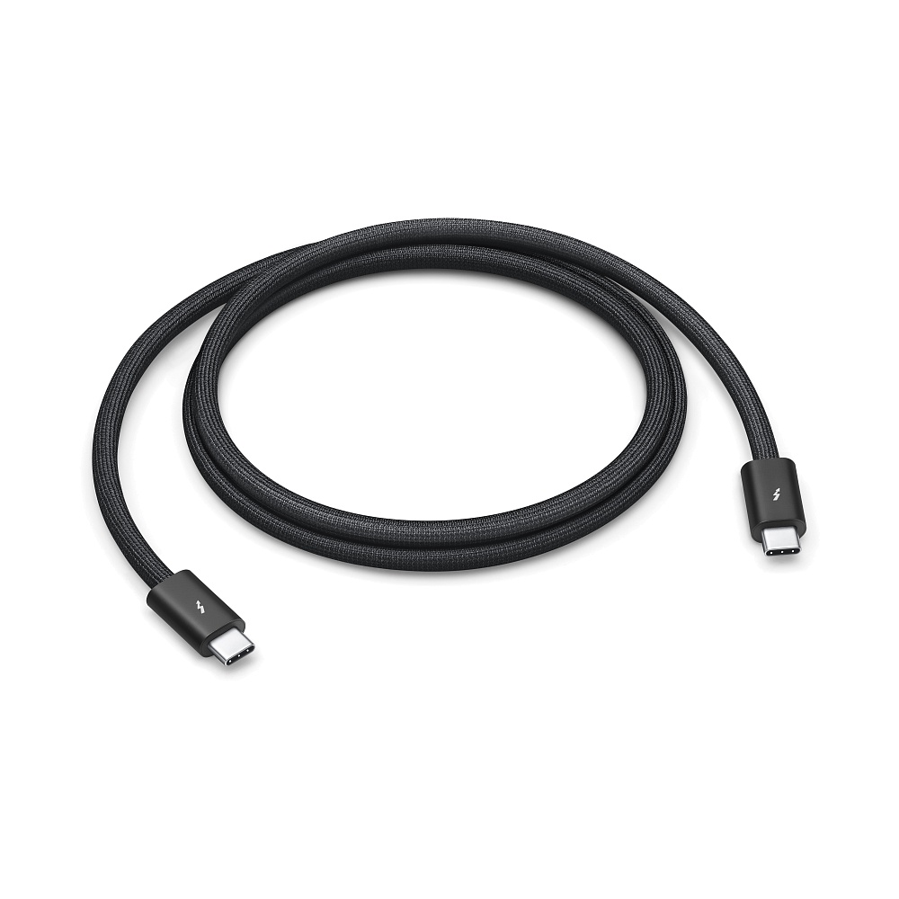Apple Thunderbolt 4 USB C Pro Cable 1m Black