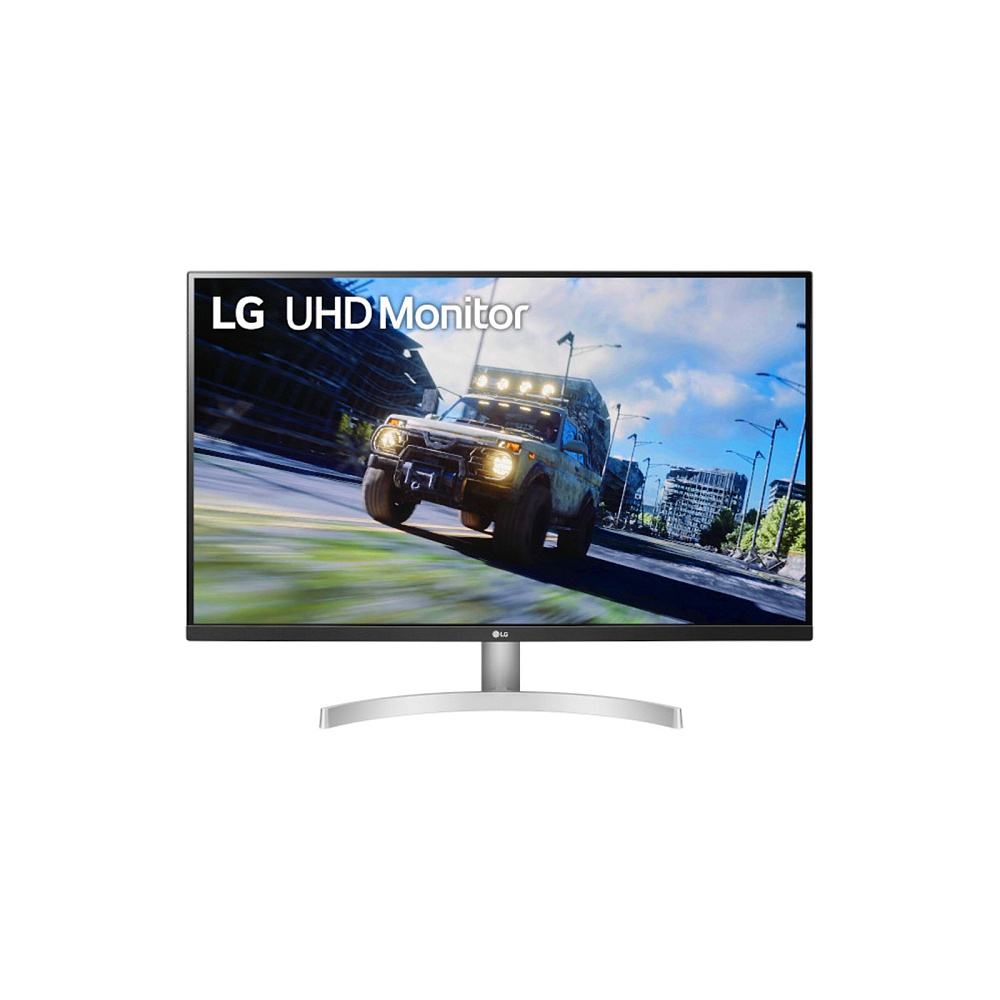 LG 32 UHD 4K HDR Monitor with FreeSync White 