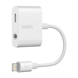Belkin - 3.5mm Audio + Charge RockStar / White