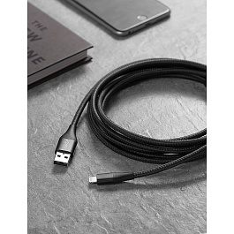 Anker - USB-A to Lightning Cable (1m) / Black