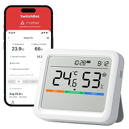 SwitchBot - Meter Pro (Thermometer & Hygrometer) / White