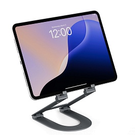 Twelve South - Curve Mini Adjustable Metal Stand for iPads / Slate