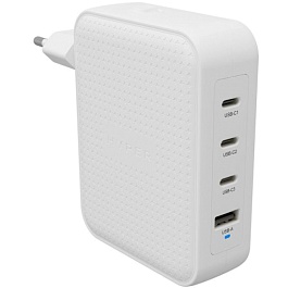HYPER - 145W Power Adapter with USB-C / White