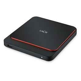 LaCie - Portable SSD with Type-C / Black