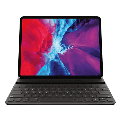 Apple - Smart Keyboard Folio for iPad Pro 12.9 / Black Black