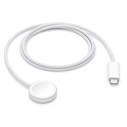 Apple - Apple Watch Magnetic Fast Charger to USB-C Cable (1m) ללא צבע