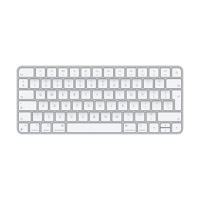 Apple - Magic Keyboard (Hebrew) / Silver Silver