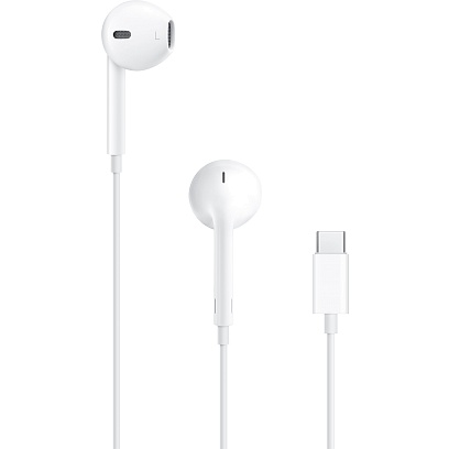 Apple - EarPods (USB-C) / White White