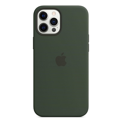 Apple - iPhone 12 Pro Max Silicone Case with MagSafe 