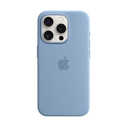 Apple - iPhone 15 Pro Silicone Case with MagSafe  
