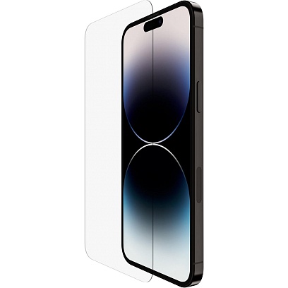Belkin - iPhone 14 Pro / Pro  Max ScreenForce TemperedGlass Anti-Microbial Screen Protection 
