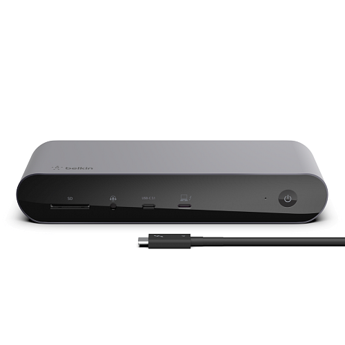 Belkin - CONNECT Pro Thunderbolt 4 Dock / Black