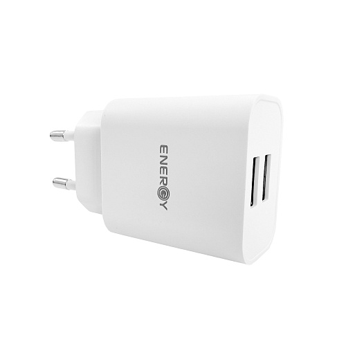 Energy - Dual 12W Wall Charger / White