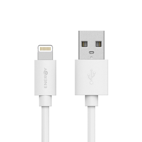 Energy - USB-A to Lightning Cable (1.5m) / White