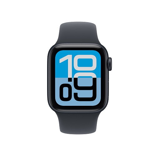 Apple - Apple Watch SE 3 GPS 40mm / Midnight Aluminium Case with Midnight Sport Band (M/L)