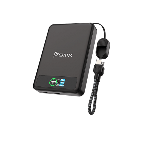 BMX - SolidSafe 10000 mAh Solid-State Magnetic Power Bank