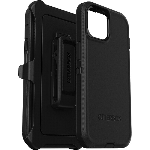 Otterbox - Defender Case for iPhone 15 | 14 | 13 / Black