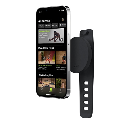 Belkin - MagSafe Magnetic Fitness Phone Mount / Black