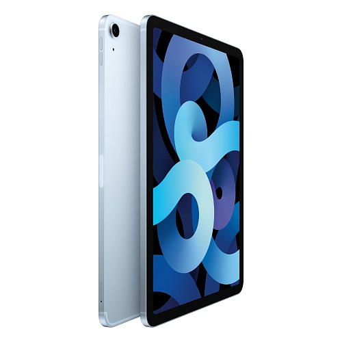 Apple - iPad Air 10.9 (2020) Wi-Fi + Cellular 64GB / Sky Blue