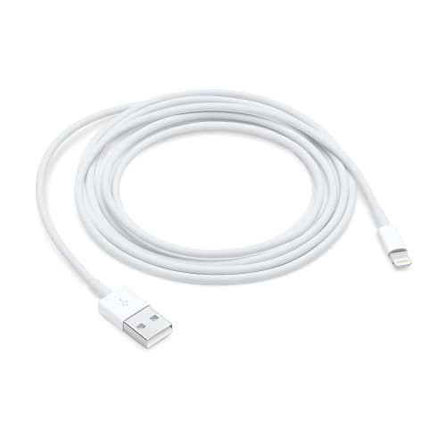 Apple - Lightning to USB Cable (2m) / White