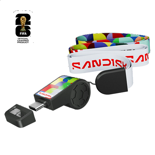 SanDisk - 128GB USB-C Flash Drive FIFA World Cup 2026 Edition
