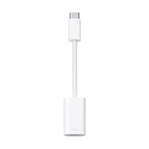 Apple - USB-C to Lightning Adapter / White