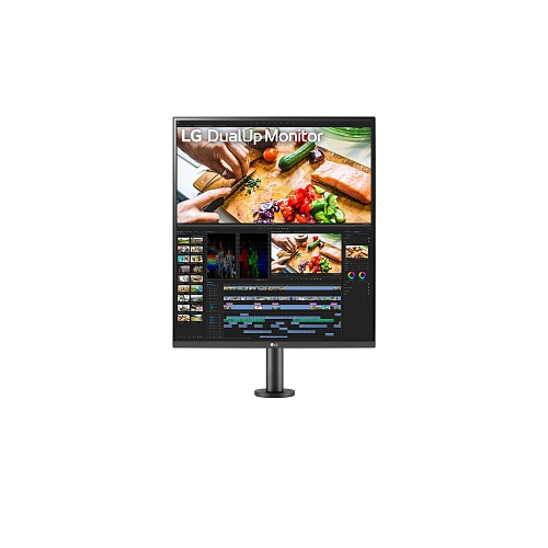 LG - 28 DualUp Monitor with Ergo Stand & USB Type-C / Black