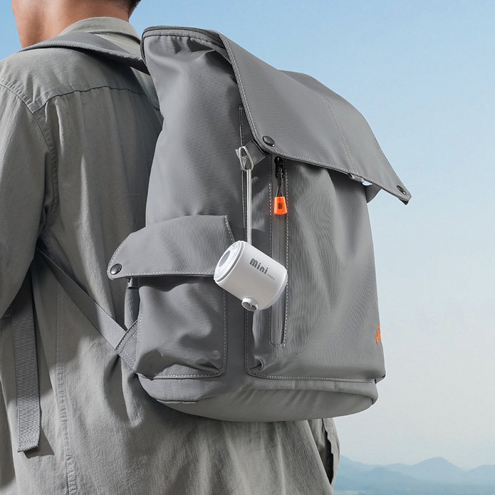 Baseus - PocketGo Portable Air Pump / Stellar White 