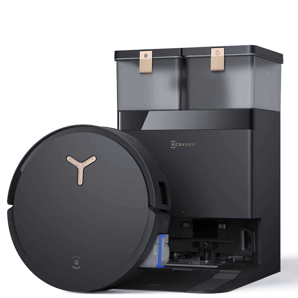 ecovacs - Deebot X8 Pro Omni Robot Vacuum / Black