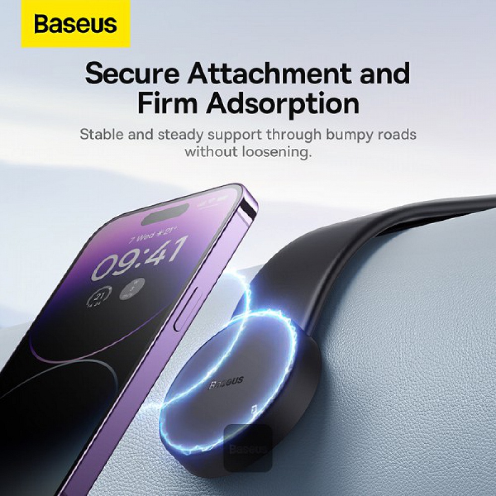 Baseus - C02 Magnetic Phone Holder / Cluster Black