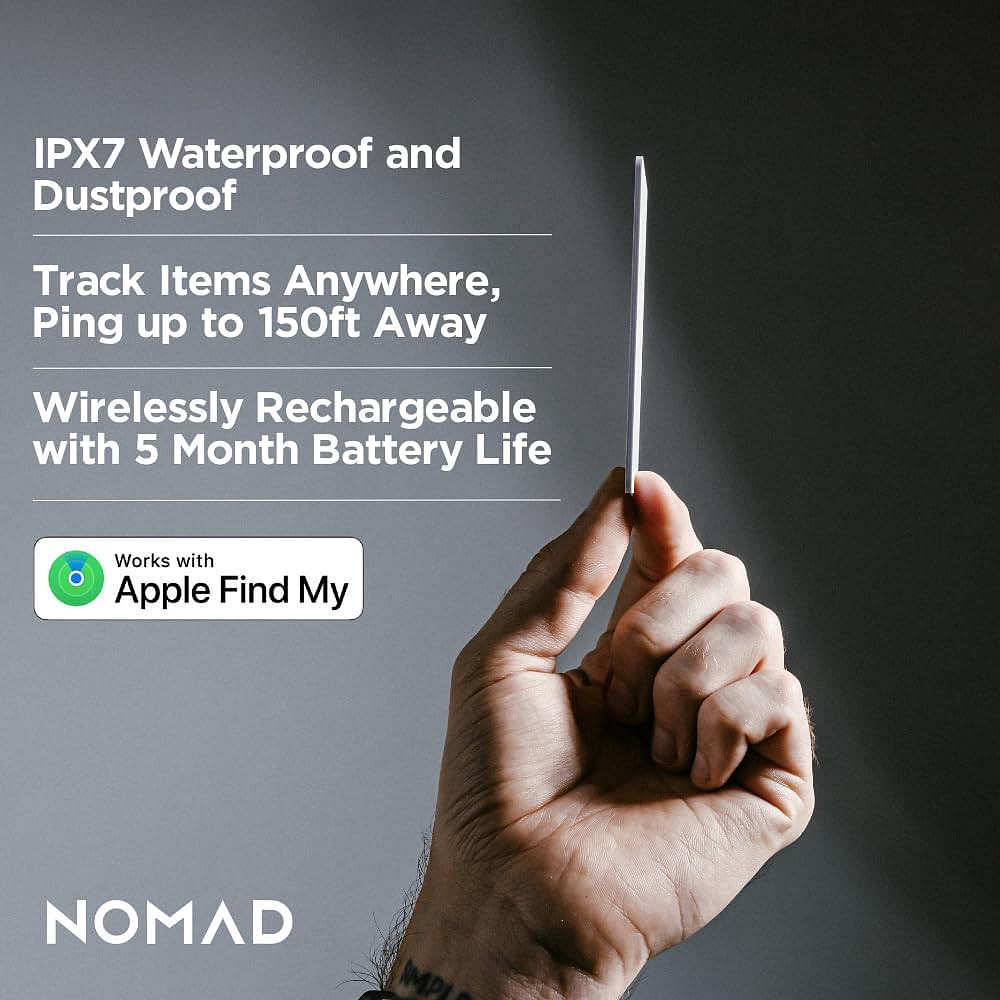 NOMAD - Tracking Card / White