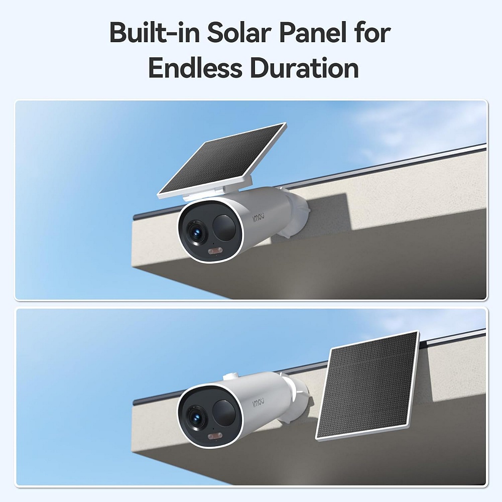 Imou - Cell 3C Camera with Solar Panel / White
