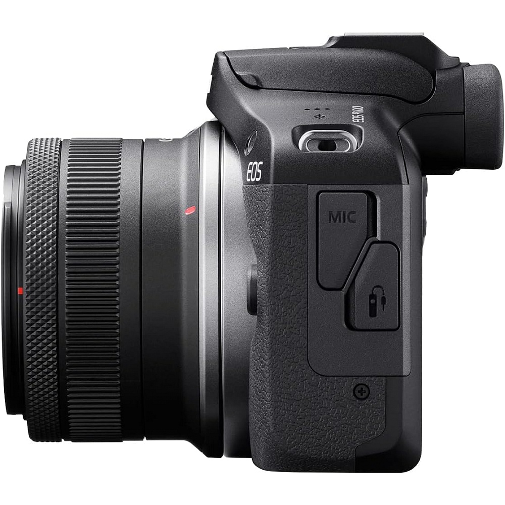 Canon - R100 Camera with 18-48mm Lens / Black