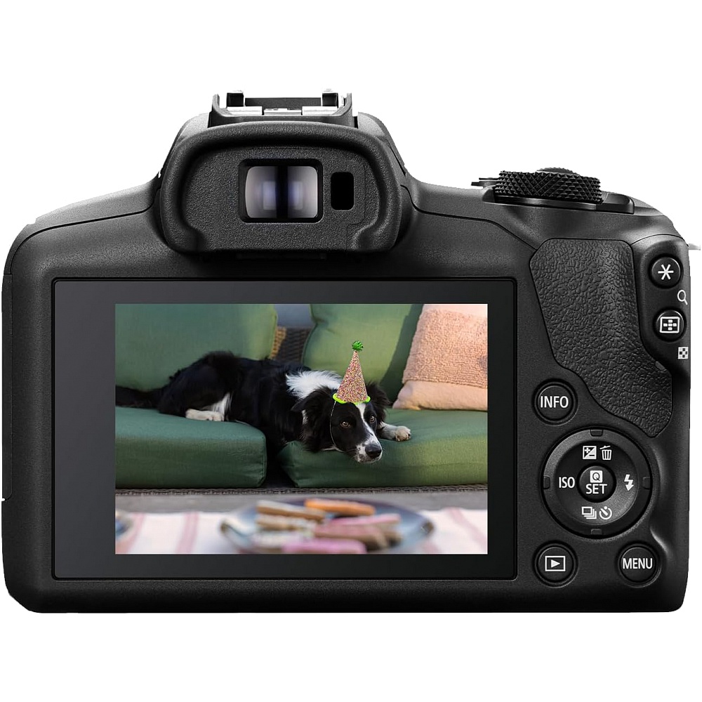Canon - R100 Camera with 18-48mm Lens / Black
