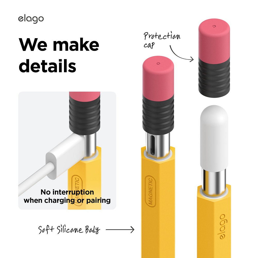 elago - Classic Case for Apple Pencil USB-C Type