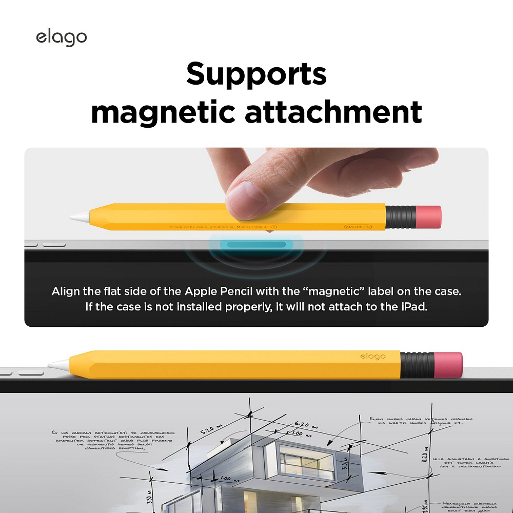 elago - Classic Case for Apple Pencil USB-C Type