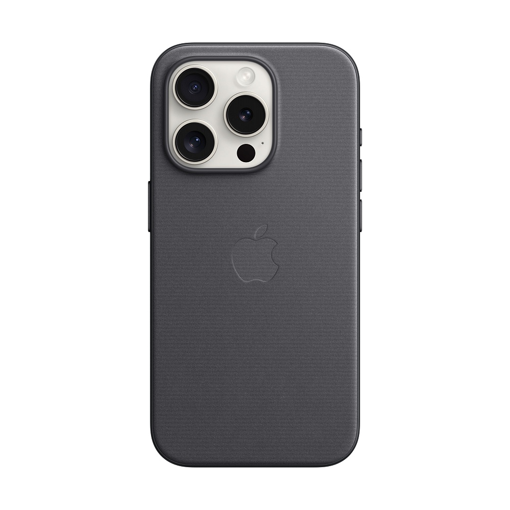 Apple iPhone 15 Pro FineWoven Case with MagSafe black