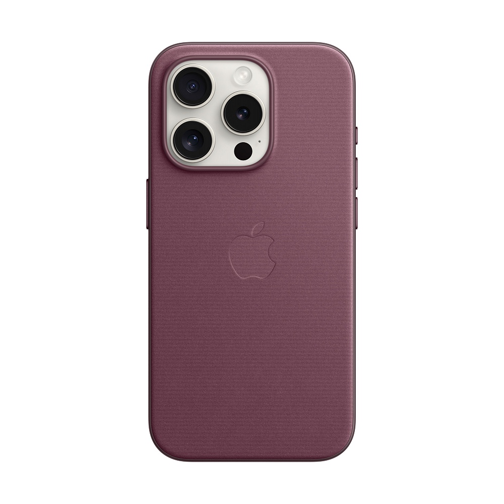 Apple iPhone 15 Pro FineWoven Case with MagSafe mulberry