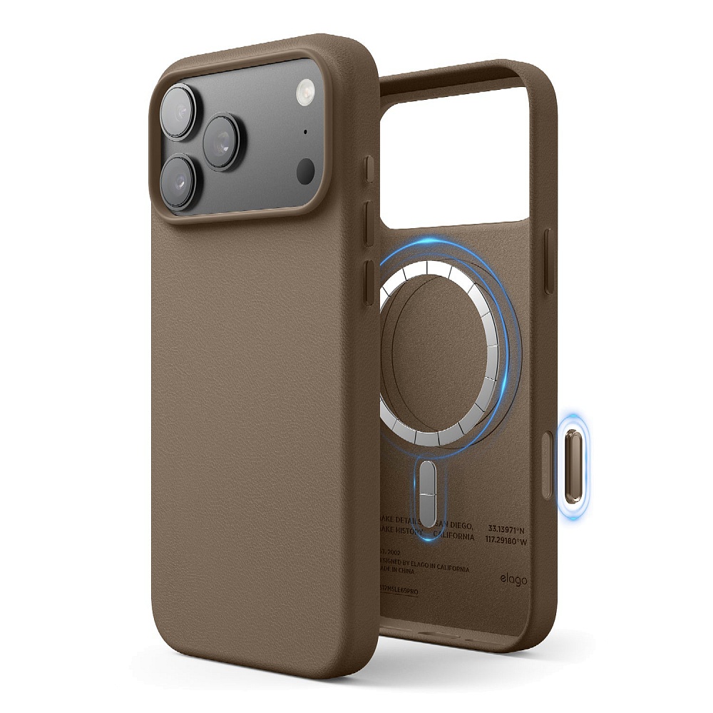 elago - Leahter Case with MagSafe and Camera Control for iPhone 17 Pro Max